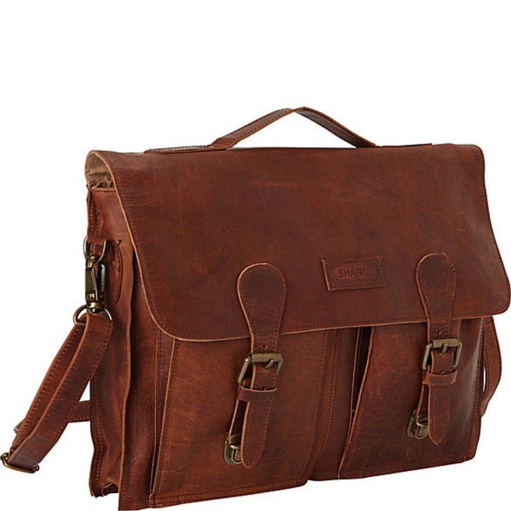 Euro Style Laptop Brief Messenger Bag